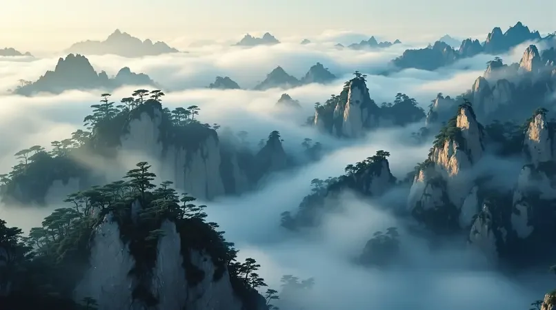黄山云海 - 老牛视频 黄山云海