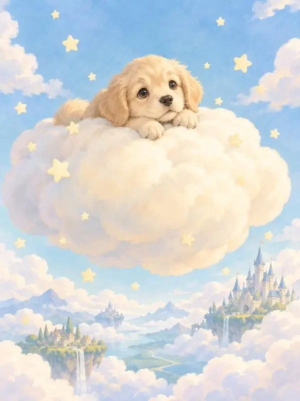 《云朵里的秘密》封面