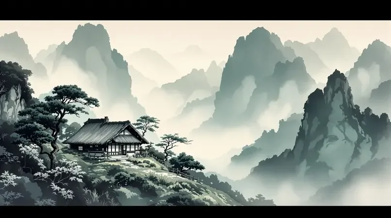 水墨山居 - 老牛视频 水墨山居
