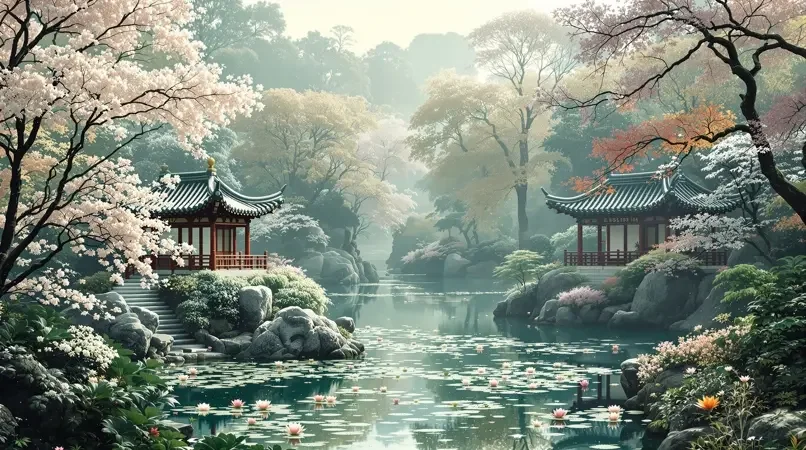 园林四季 - 老牛视频 园林四季