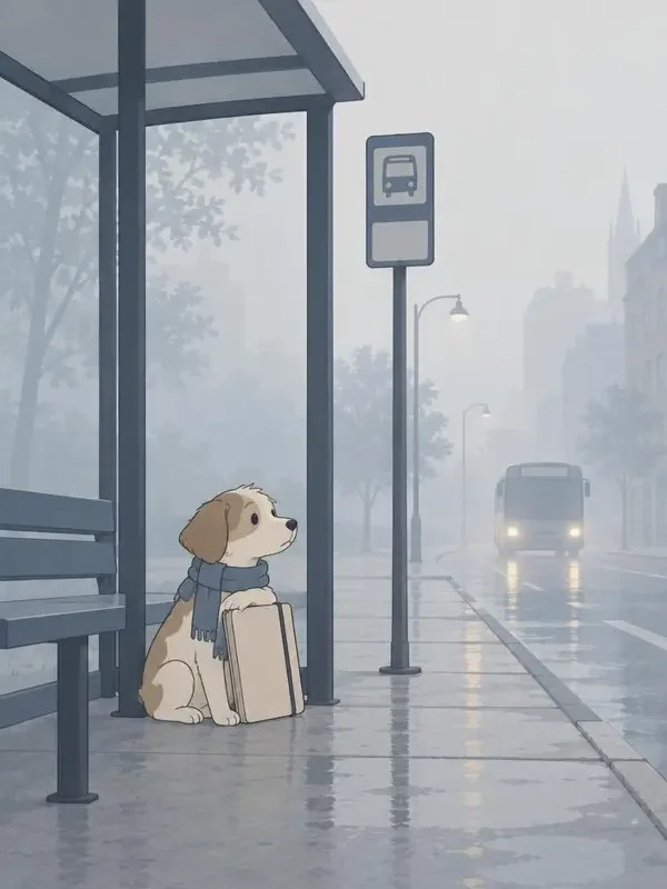 《公交站台的日记》封面